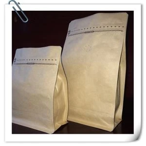 Giấy Kraft Zipper túi không có cửa sổ không có in